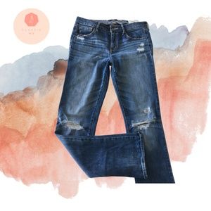 Abercrombie High Rise. Straight Jeans